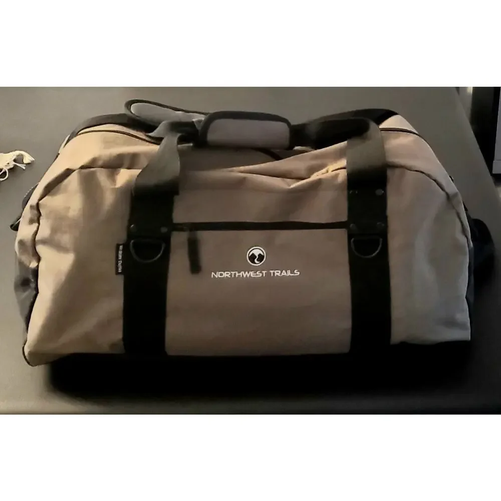 Northwest Trails Pair Of 2 Large Duffel Bags ,20” & 16